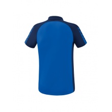 Erima Sport-Polo Six Wings (100% Polyester, quick-drying, comfortable to wear) royal blue/navy blue Men